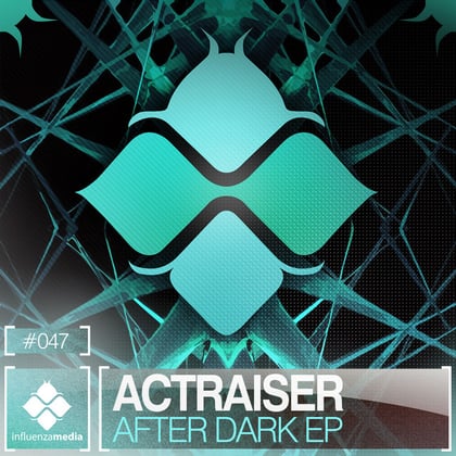After Dark EP album by Actraiser - Drum and Bass Cover Art