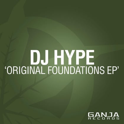 Original Foundation EP album by DJ Hype - Drum and Bass Cover Art