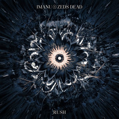 Rush album by IMANU - Drum and Bass Cover Art