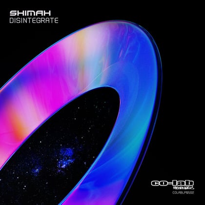 Disintegrate album by Shimah - Drum and Bass Cover Art