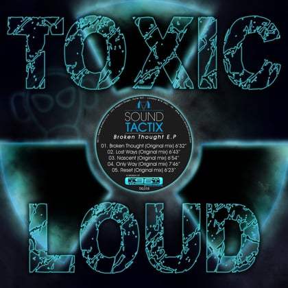 Broken Thought EP album by Sound Tactix - Drum and Bass Cover Art