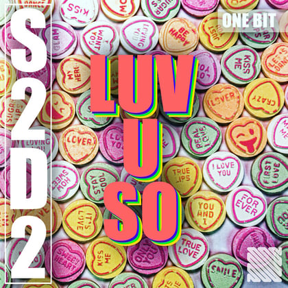 Luv U so album by One Bit - Drum and Bass Cover Art