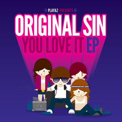You Love It EP album by Original Sin - Drum and Bass Cover Art