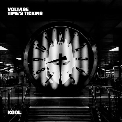 Time's Ticking album by Voltage - Drum and Bass Cover Art