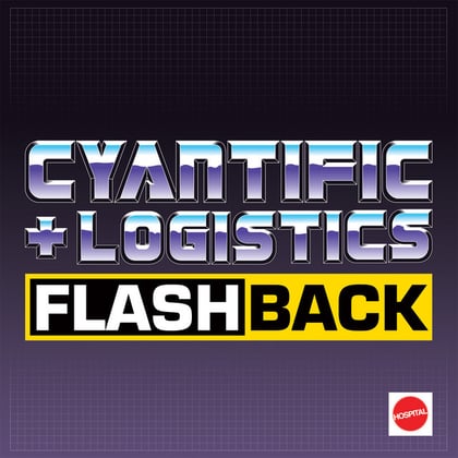 Flashback album by Logistics - Drum and Bass Cover Art