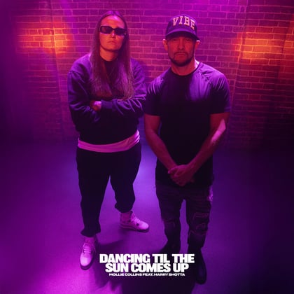 Dancing Til The Sun Comes Up album by Mollie Collins & Harry Shotta - Drum and Bass Cover Art
