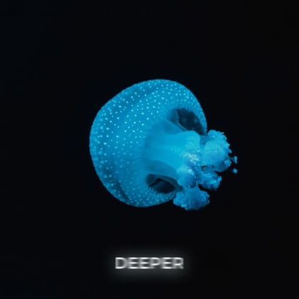 Deeper album by DJ Linky - Drum and Bass Cover Art
