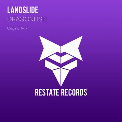 Dragonfish album by Landslide - Drum and Bass Cover Art