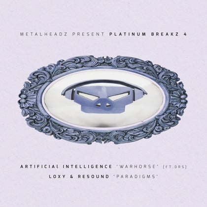 Platinum Breakz, Vol. 4 album by Artificial Intelligence, Loxy & Resound - Drum and Bass Cover Art