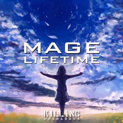 Lifetime album by Mage - Drum and Bass Cover Art