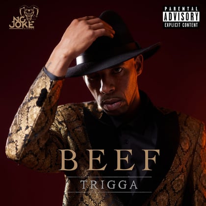 Beef album by Trigga - Drum and Bass Cover Art