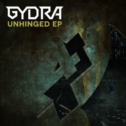 Unhinged album by Gydra - Drum and Bass Cover Art
