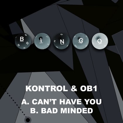 Can't Have You / Bad Minded album by OB1 - Drum and Bass Cover Art