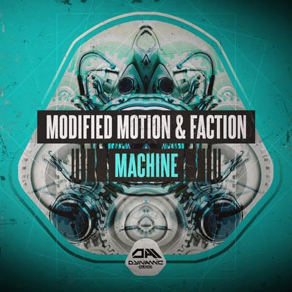 Machine album by Modified Motion - Drum and Bass Cover Art