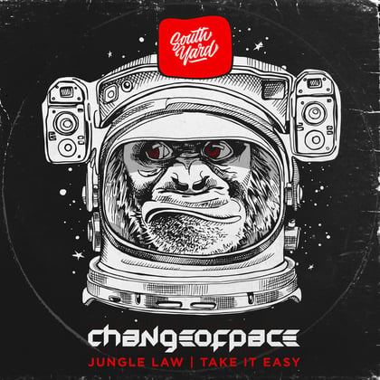 Jungle Law album by Change of Pace - Drum and Bass Cover Art