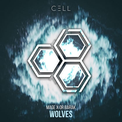 Wolves album by Mage - Drum and Bass Cover Art