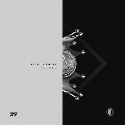 Forged album by Alibi - Drum and Bass Cover Art
