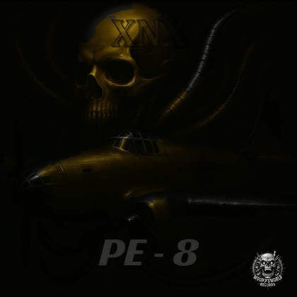 Pe-8 album by XNX - Drum and Bass Cover Art