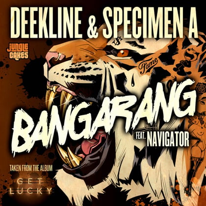 Bangarang album by Deekline & Specimen A - Drum and Bass Cover Art