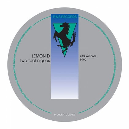 Two Techniques album by Lemon D - Drum and Bass Cover Art