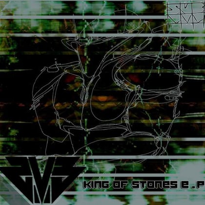 King of Stones EP album by SVB - Drum and Bass Cover Art