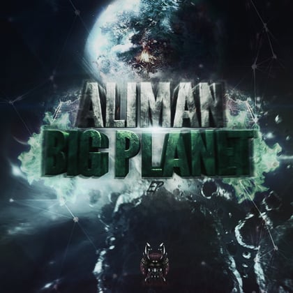 Big Planet EP album by Aliman - Drum and Bass Cover Art