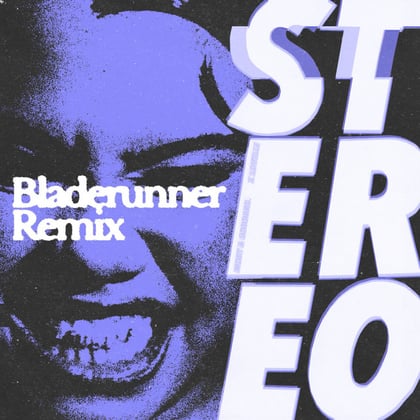 Stereo (Bladerunner Remix) album by FFF, goddard., Bladerunner, Moby & Lovelle - Drum and Bass Cover Art