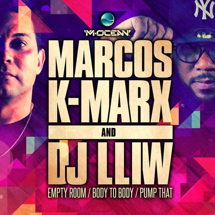 Empty Room album by Marcos K-Marx - Drum and Bass Cover Art