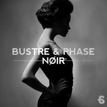 Noir album by Phase - Drum and Bass Cover Art