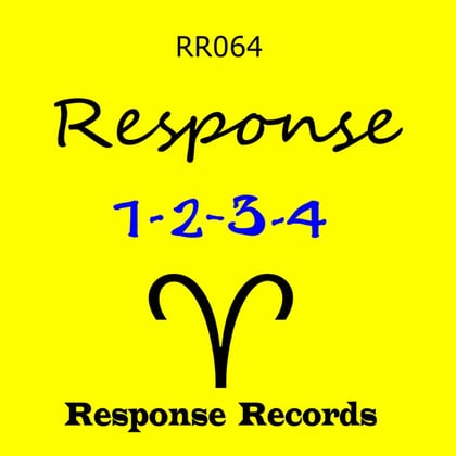 1-2-3-4 album by Response - Drum and Bass Cover Art