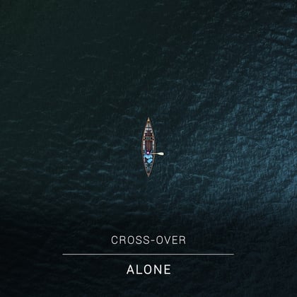 Alone album by Cross-Over - Drum and Bass Cover Art