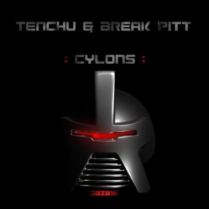 Cylons album by Break Pitt - Drum and Bass Cover Art
