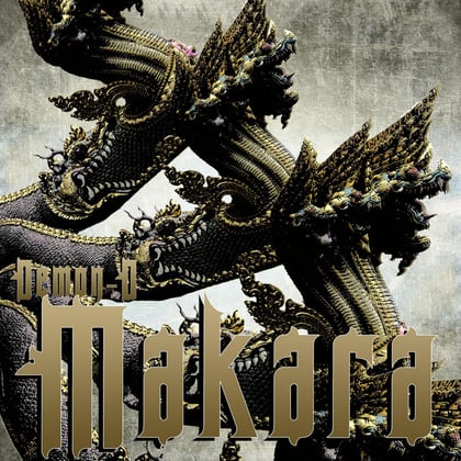 Makara album by Demon-D - Drum and Bass Cover Art