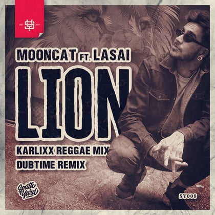 Lion album by Mooncat - Drum and Bass Cover Art