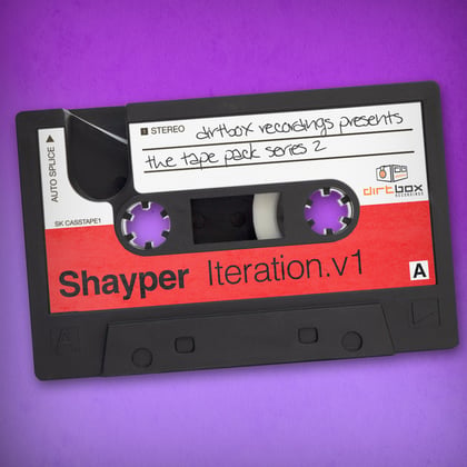 Iteration V1 (Fourth Dimension) album by Shayper - Drum and Bass Cover Art