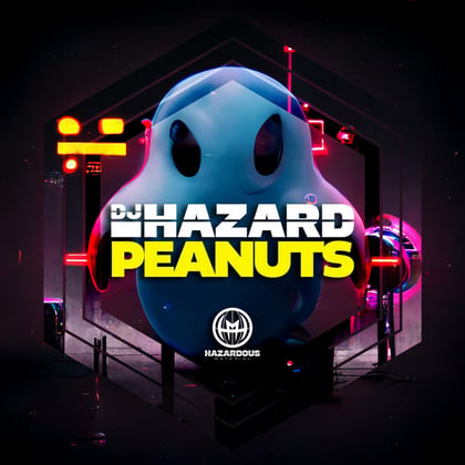Peanuts album by DJ Hazard - Drum and Bass Cover Art