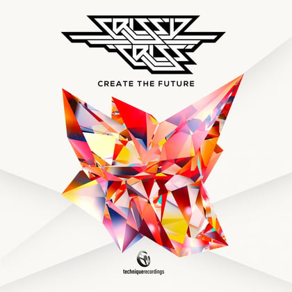 Create the Future album by Crissy Criss - Drum and Bass Cover Art