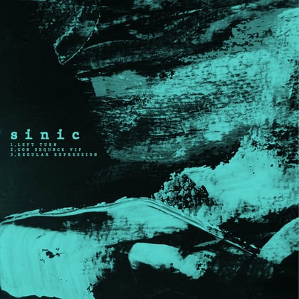 Left Turn EP album by Sinic - Drum and Bass Cover Art