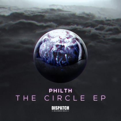 The Circle EP album by Trex & Philth - Drum and Bass Cover Art