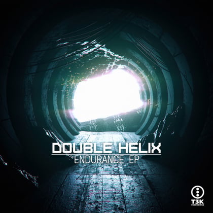 Endurance EP album by Double Helix - Drum and Bass Cover Art