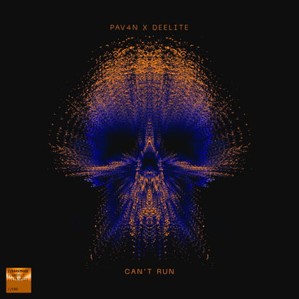 Can't Run album by Burr Oak, PAV4N & Deelite MC - Drum and Bass Cover Art