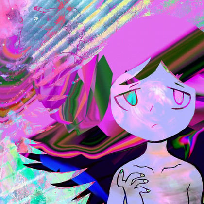 Irly album by Sewerslvt - Drum and Bass Cover Art
