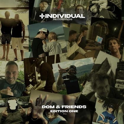 Dom & Friends (Edition One) album by Dom & Roland - Drum and Bass Cover Art