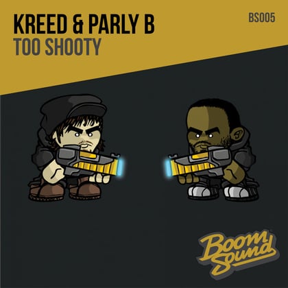 Too Shooty album by Parly B - Drum and Bass Cover Art