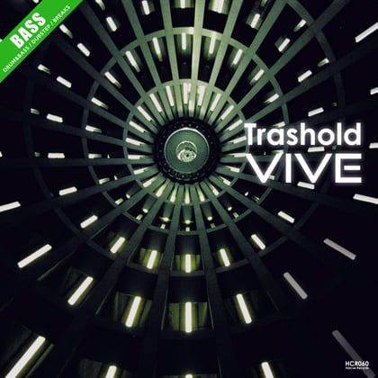 Vive album by Trashold - Drum and Bass Cover Art