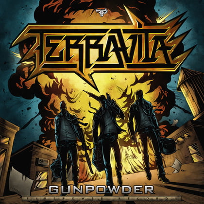 Gunpowder album by Terravita - Drum and Bass Cover Art