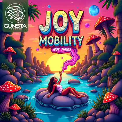 Hot Times album by Joy Mobility - Drum and Bass Cover Art