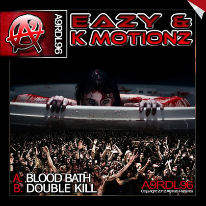 Bloodbath / Double Kill album by Eazy & K Motionz - Drum and Bass Cover Art