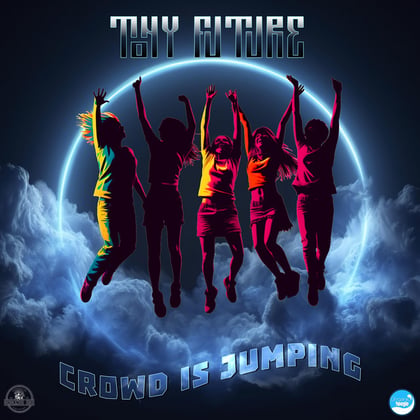 Crowd is.....jumping album by Tony Future - Drum and Bass Cover Art