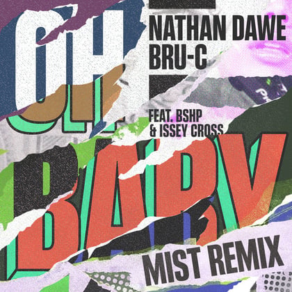 Oh Baby (feat. bshp & Issey Cross) [MIST Remix] album by Bru-C - Drum and Bass Cover Art